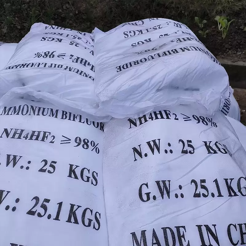 99% Ammonium Bifluoride NH4HF2 Etching Agent for Glass Ceramic Metal Cleaning - Image 2