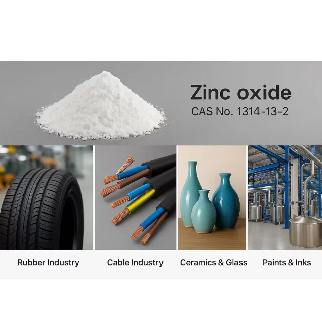 99.7% High Purity Zinc Oxide ZnO for Rubber Coatings Plastic Ceramic Ink - Image 3