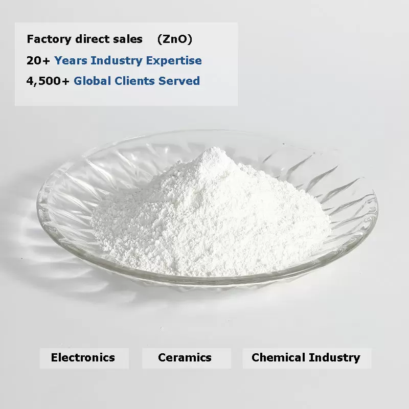 99.5% Zinc Oxide ZnO White Powder for Rubber Coatings Plastic Ceramic Glaze - Image 4