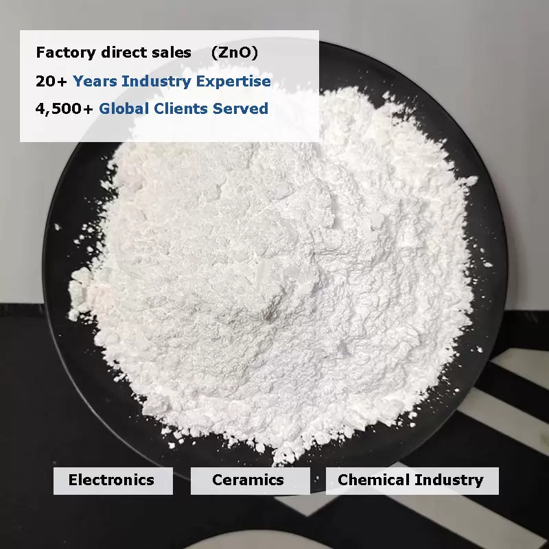 99.7% High Purity Zinc Oxide ZnO for Rubber Coatings Plastic Ceramic Ink - Image 4